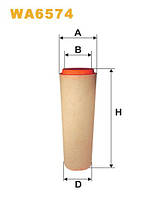 Фильтр воздушный BMW Serie 3 (E46), Serie 3 (E90/E91/E92/E93), Serie 5 (E39), Serie 5 Wix Filters (WA6574)