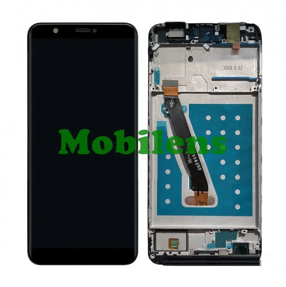 Huawei FIG-LX1, P Smart, P Smart 2017, Enjoy 7S FIG-AL10 Дисплей +тачскрин (модуль) чорний *в рамці