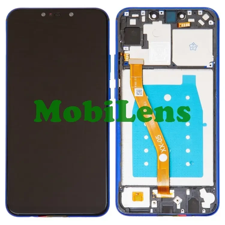 Huawei INE-LX1, P Smart Plus, Nova 3i INE-LX2 Дисплей + аркспен * у синьо-фіолетовій рамці Iris Purple