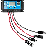 Neo Tools 120Вт Сонячна панель, регулятор напруги, USB-C та 2xU, фото 2