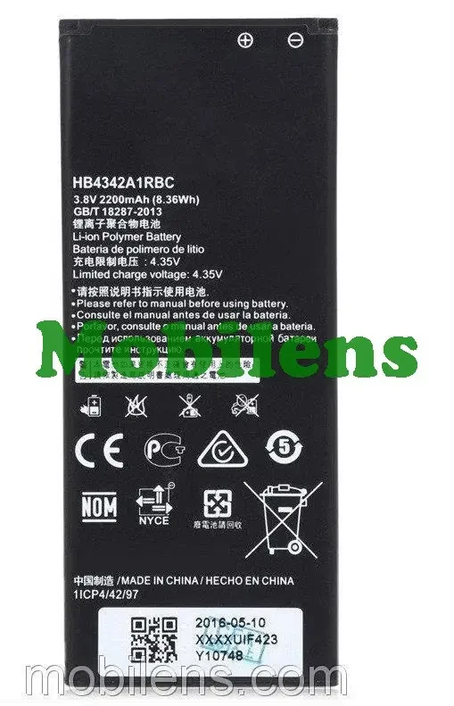 Huawei Y5 II, HB4342A1RBC, CUN-U29, Y6 SCL-L01, SCL-L21, SCL-U31, Honor 5, Honor 5A LYO-L21 Аккумулятор
