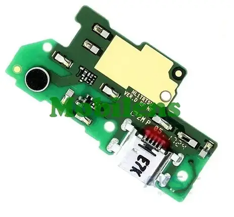 Huawei Y5 2017, MYA-L22, Y7 2017 TRT-LX1, HL1TRTSU VER.D, 02351GND Шлейф-плата з конектором заряджання, фото 1