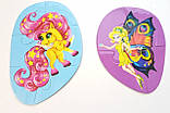 Развиваючі пазли для маленьких дітей "Puzzle For Kids" / Fairies and ponies 2, фото 3