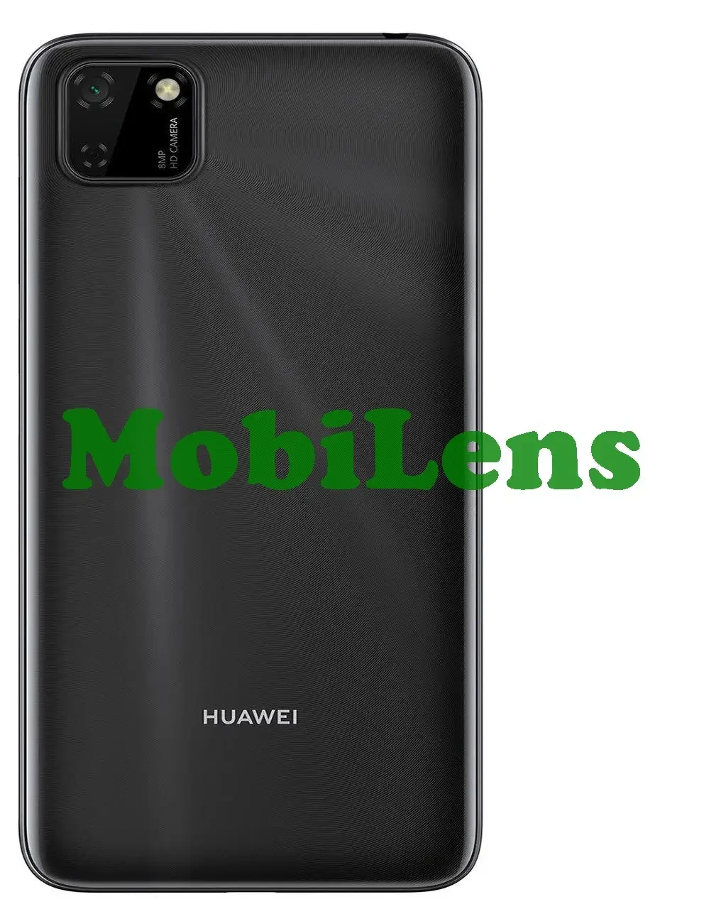 Huawei Y5P, Y5P 2020 DRA-LX9 Задня кришка чорна + скло камери Original *PRC