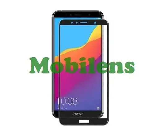Huawei Y6 2018, ATU-L21, Y6 Prime 2018 ATU-L31, Honor 7A Pro AUM-L29, 7C AUM-L41 Захисне скло чорне, фото 1