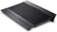 Охлаждающая подставка для ноутбука 15-17.3 дюймов DeepCool Aluminum N-8 Black