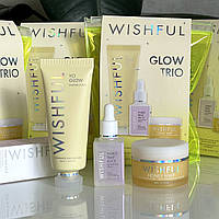 Різдвяний лімітований набір для догляду за шкірою обличчя Huda Beauty Wishful Glow Trio Gift Set
