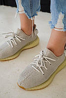 Мужские и женские кроссовки Adidas Yeezy Boost 350 v2 Sesame