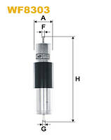 Фильтр топливный Mini One Wix Filters (WF8303) Пантехникс Арт.326589