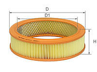 Фильтр воздушный картонная упаковка Alpha Filter (Альфа0101) - (ВАЗ-2101/21099, 2115, 2110 карбюратор)
