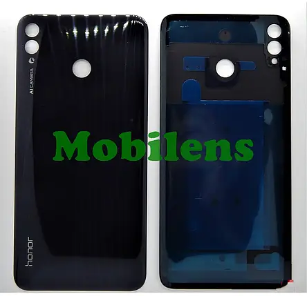 Honor 8X Max, ARE-AL00, ARE-L22HN Задня кришка чорна, фото 1