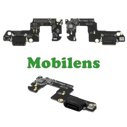 Honor 9, STF-L09, STF-L19, STF-AL10, STF-AL00, STF-TL10 Шлейф-плата з конектором зарядки, фото 1