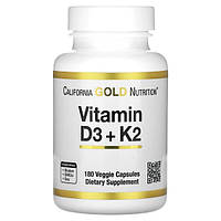 CGN, Vitamin D3+K2 (180 капс.), витамины D3+K2