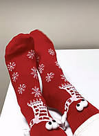 Червоні носки с магнитами на подарок