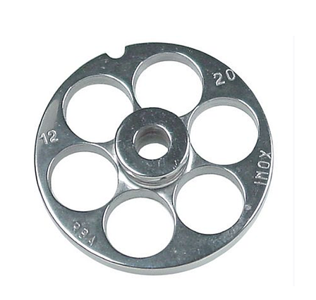 Решітка ковбасна 20 мм мод.12 (Enterprise) для м'ясорубки Sirman, Fimare, Fama, Apach, Everest, фото 1