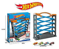 Трек "Hot wheels" Шестиэтажный трэк. Racing Track. 2 машинки.