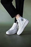 Кеды женские Converse Chuck Taylor Move High White Конверс