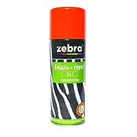 Zebra  фарба аерозольна червона  400 мл