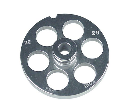 Решітка 20 мм мод.22 Enterprise для м'ясорубки Sirman, Fimar, Fama, Apach, Everest, Mainca, Kolbe, KT, EWT Inox, фото 1