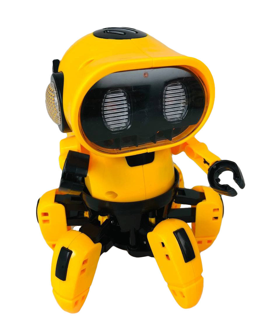 Робот інтерактивний Explore Space ROBOT 5916B з музикою й підсвіткою Жовтогарячий, фото 1