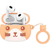 Наушники Hoco EW46 Stereo Bluetooth Headset Khaki Cat [98249]