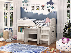 Ліжко двоярусне "КД-04" Ліжко дитяче підліткове