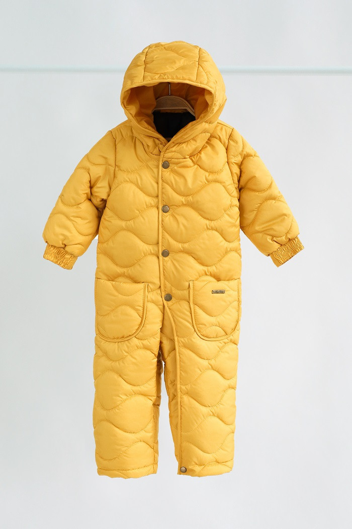 Демісезонний комбінезон "Stitch+", гірчичний, фото 1