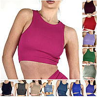 Топ Халтер Рубчик, Виробництво Україна (20 Кольорів)