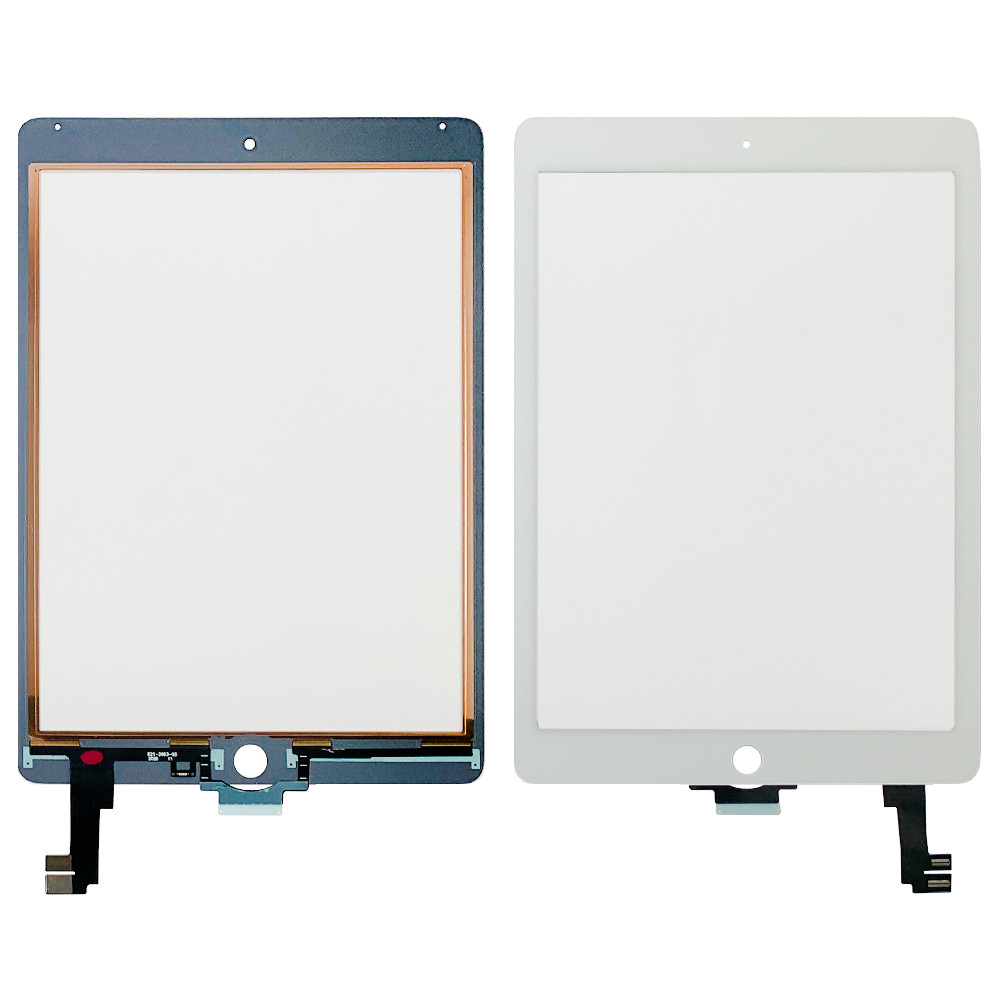 Тачскрин Apple iPad Air 2 A1566 A1567 білий OCA Pro з плівкою