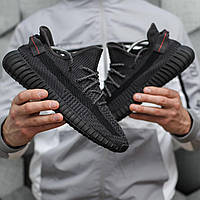 Мужские и женские кроссовки Adidas Yeezt Boost 350 V2 Black