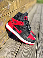 Мужские Кроссовки Nike Air Jordan 1 Retro Mid Banned Fur