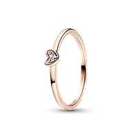 Изысканное кольцо: Pandora "Блестящее сердце" с Золотым Покрытием 182495C01