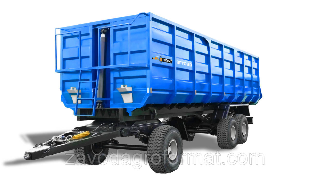 Причіп трьохвісний 3ПТС-20 Самоскидний Тракторний Зерновоз (3ПТС12 НТС20 ТСП-24), фото 1