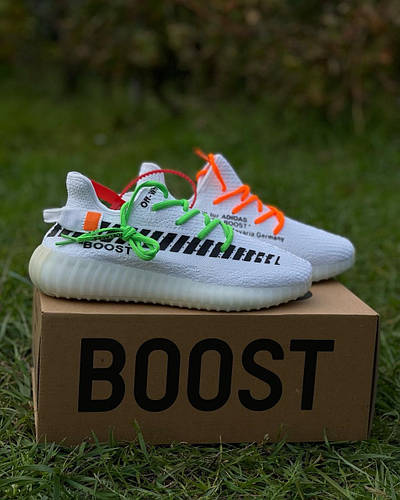 Adidas yeezy off white boost hot sale