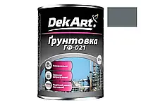 Грунтовка серая ГФ-021 ТМ "DekArt" 2,8 кг