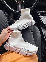 Женские кроссовки Balenciaga Speed Trainer White v2