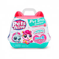 Интерактивный игровой набор PETS ALIVE серии "Pet Shop Surprise" S2 - ПОВТОРЮШКА-СПЛЮШКА Vce-e То Что Нужно