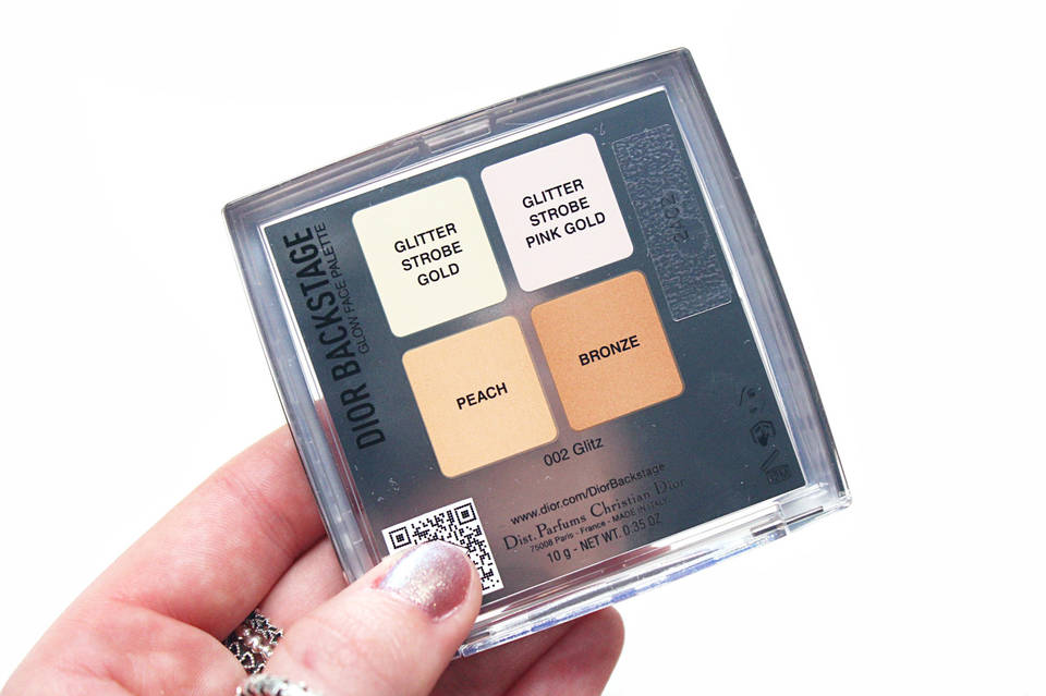 Dior backstage glow face palette glitz deals