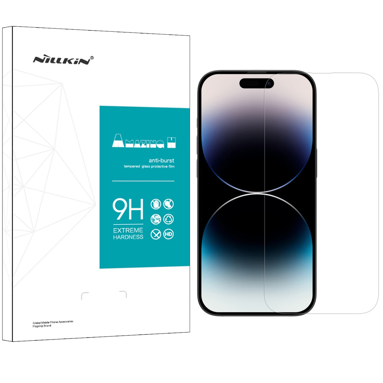 Захисне скло Nillkin Amazing H для Apple iPhone 14 Pro 6.1'' (0.33 мм) Clear