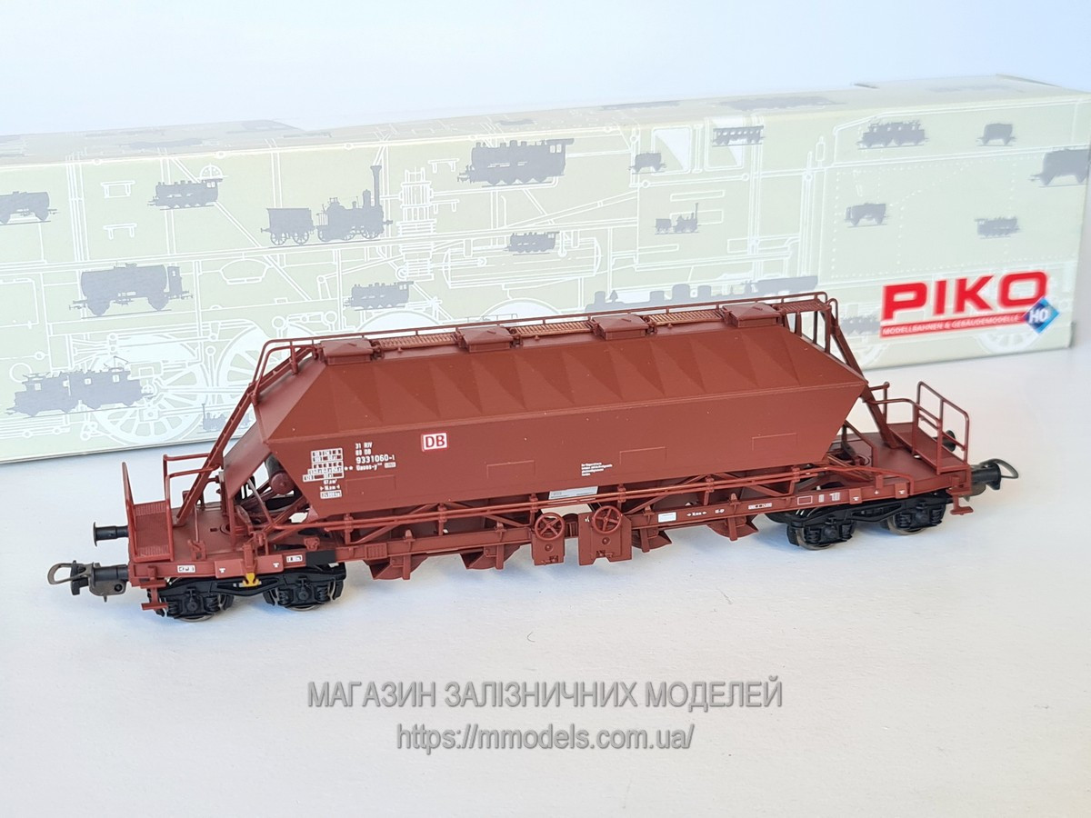 Модель 4x осного хопера для перевезення калію, DR, масштабу 1:87, H0, фото 1