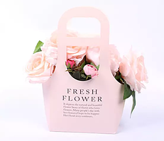 Пакет для квітів FRESH FLOWER (Рожевий) S