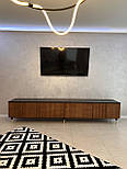 Дерев'яна тумба під телевізор з натурального дерева, фото 3