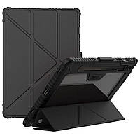 Чехол книжка Nillkin Bumper Pro Multi-angle Leather Case для Samsung Galaxy Tab S9 Plus 12.4'' Black