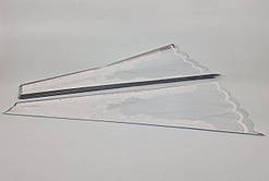 Конусна упаковка під квіти з металевим ефектом з візерунками (7х31х60) 88 (1) 100 шт/уп. упаковка букетів