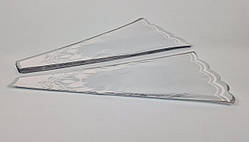 Упаковка конусна під квіти з металевим ефектом з візерунками (6х29х50) 84 (1) 100 шт/уп. упаковка букетів