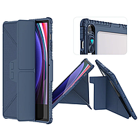 Чохол книжка Nillkin Bumper Pro Multi-angle Leather Case для Samsung Galaxy Tab S9 Plus 12.4'' Blue