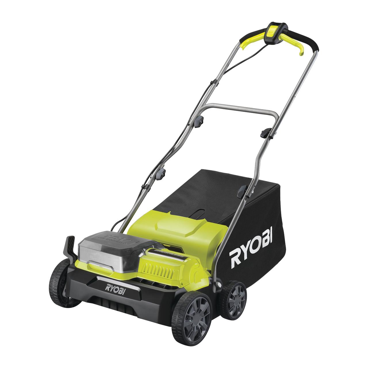 Ryobi Аэратор-скарификатор ONE+ 18В 2х4.0А/ч, 35см, 55л Vce-e То Что Нужно - фото 1 - id-p2055961261