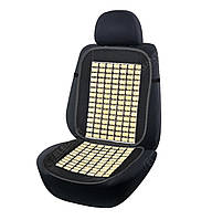 Накидка на сидения массажер плоская косточ. Elegant EL 100 660 44*94 черная (1шт)