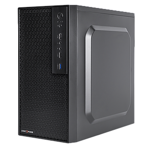 Корпус LP 6109 - 400W 12 см MATX 1xUSB3.0, 2xUSB2.0