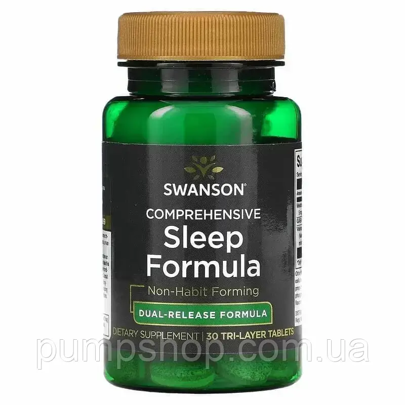 Комплекс для сну Swanson Comprehensive Sleep Formula 30 таб.